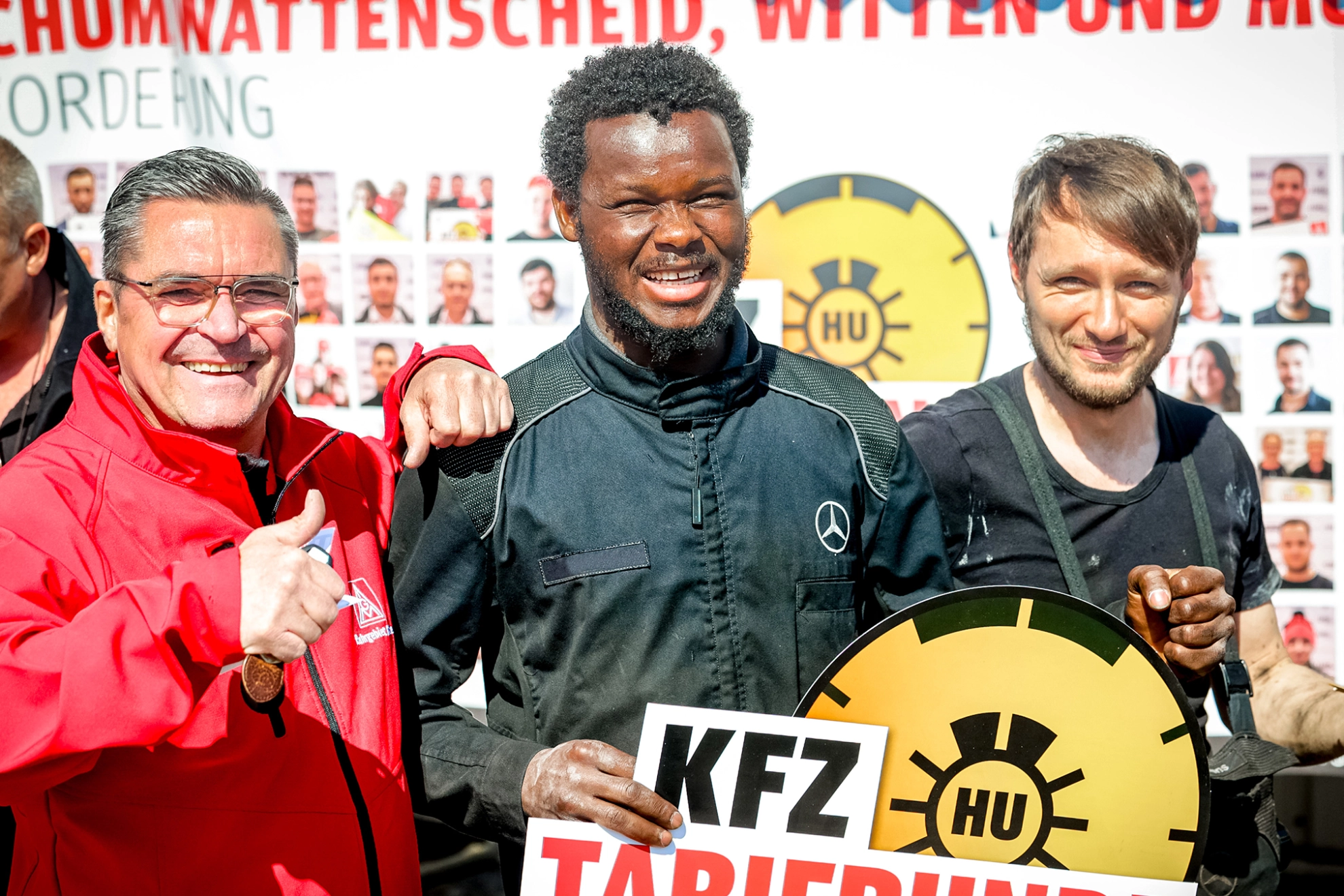 Warnstreik Kfz-Tarifrunde 2023 Bochum