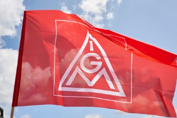 Aktion am 16.06.2025  im Rahmen der 3. Verhandlungsrunde Textile Dienste in Dietzenbach