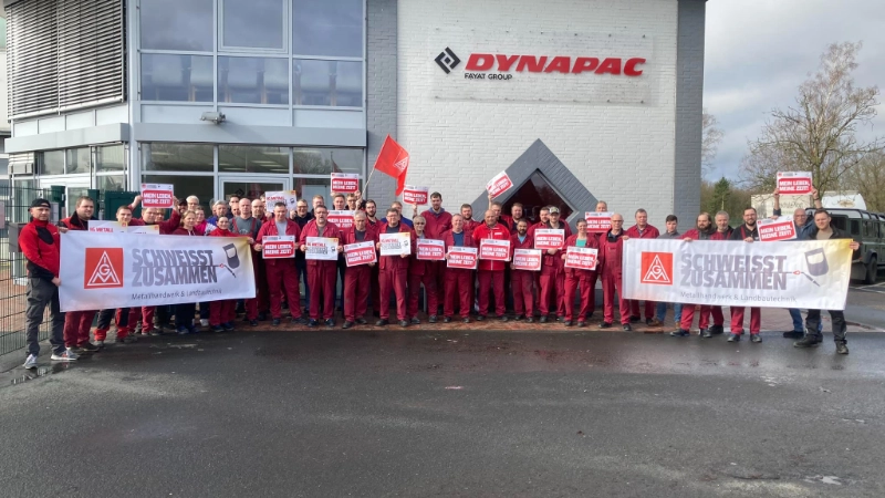 Aktion bei Dynapac