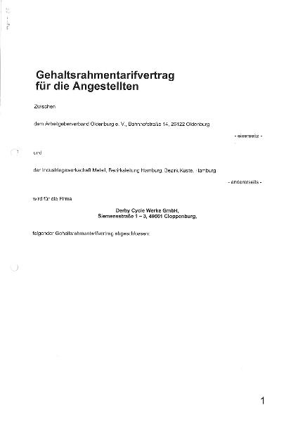 Gehaltsrahmentarifvertrag (2008)